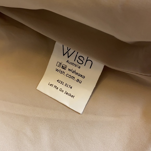 Wish the label faux leather jacket - Picture 6 of 9